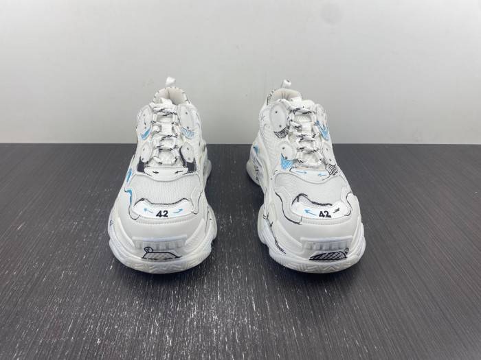 BLEN TRACK SNEAKER IN white 536737 W3SRB 9014