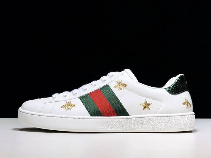 G*u*i ace embroidered low-top sneaker