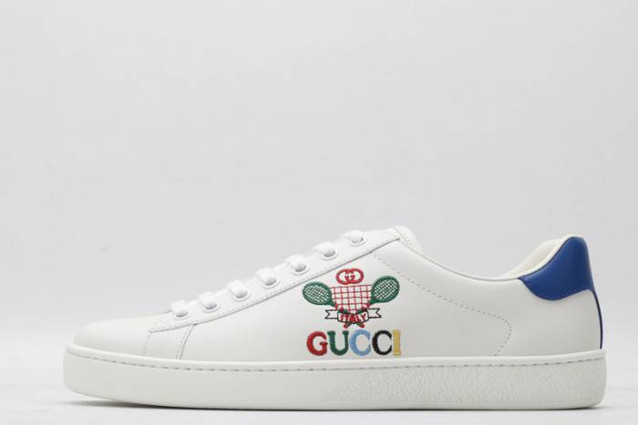G*u*i ace embroidered low-top sneaker 603696 ay070 9096