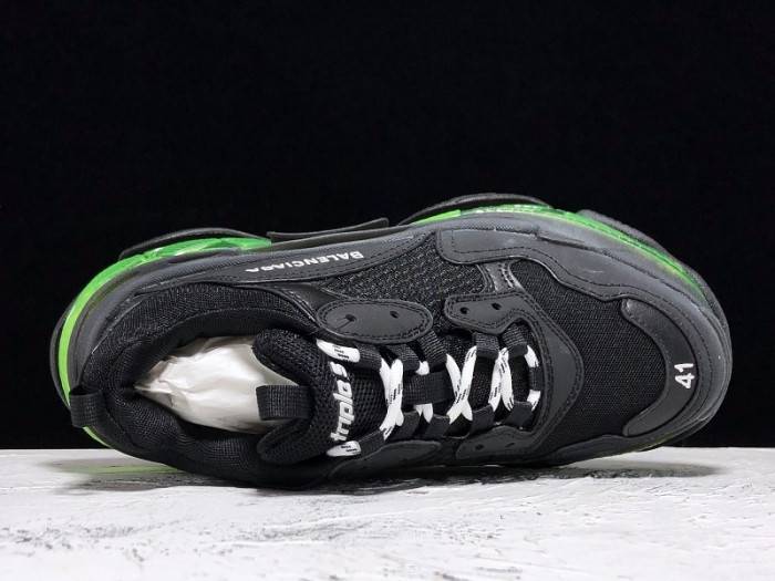 BLCG Sneaker Triple.s.Gomma Noir Green 541624-W0901-2140