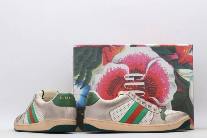 G*u*i ace embroidered low-top sneaker