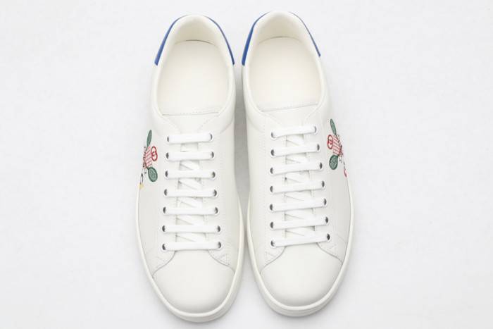 G*u*i ace embroidered low-top sneaker 603696 ay070 9096