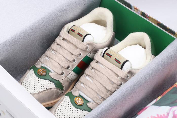 G*u*i ace embroidered low-top sneaker