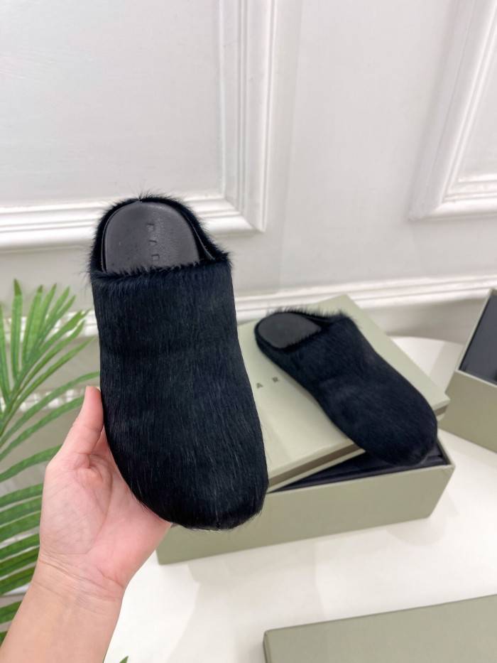 MARNI FUSSBETT SABOT – BLACK SBMR000600 P4122 00N99