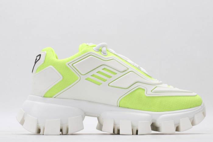 PRA Cloudbust Thunder Knit White And Fluorescence Green