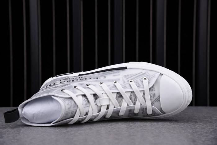 D10R B23 Oblique High Top Sneaker