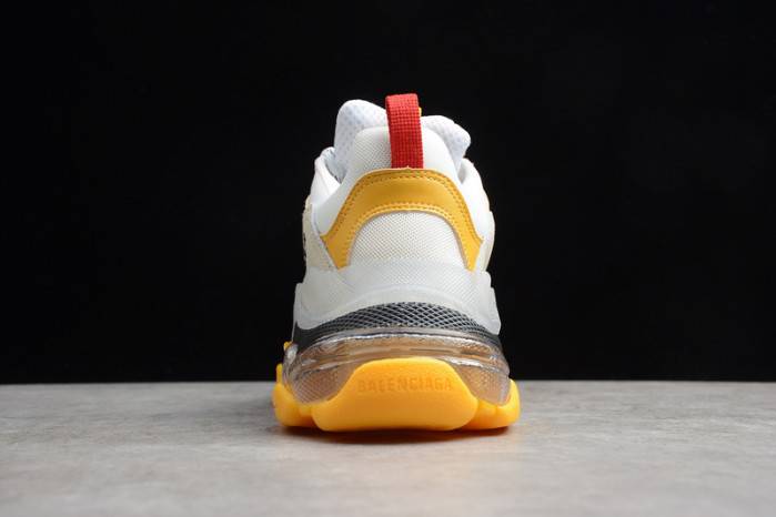 BLCG Sneaker Triple.s.Gomma Blanc Poudre Jaune
