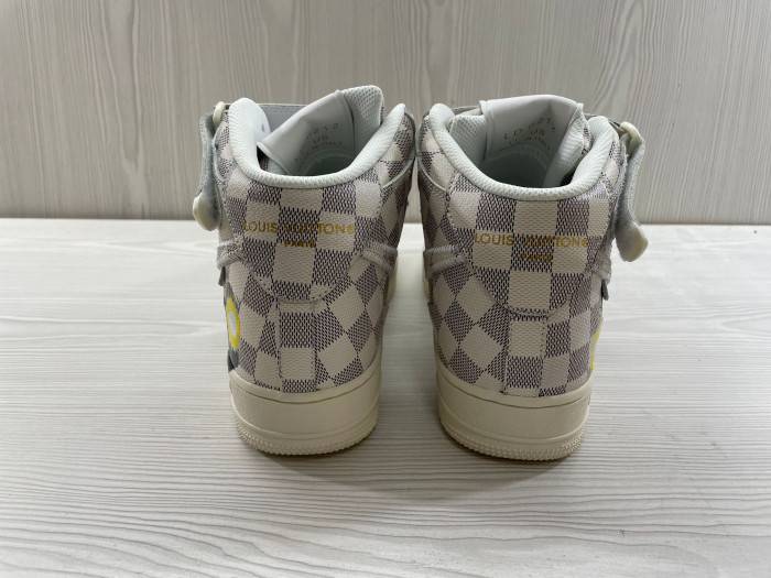 l**is V*t*n nike air force 1 mid by virgil abloh graffiti23511