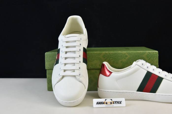 G*u*i ace embroidered low-top sneaker