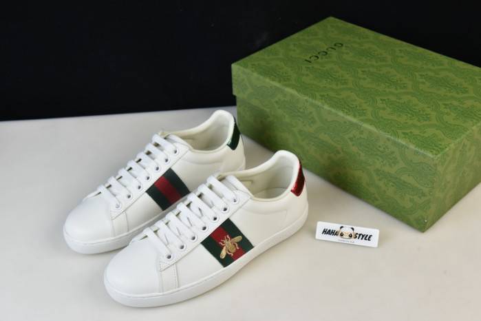 G*u*i ace embroidered low-top sneaker