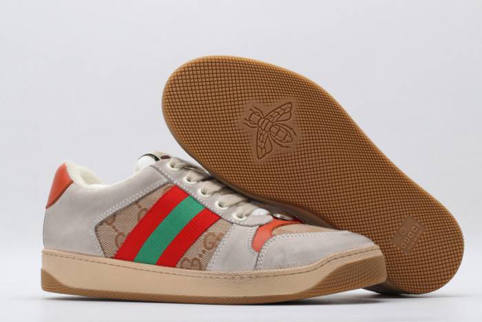 G*u*i ace embroidered low-top sneaker