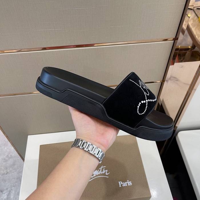 CHRIS_TIAN LOU_BOUTIN SLIPPERS