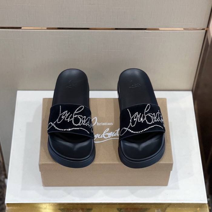CHRIS_TIAN LOU_BOUTIN SLIPPERS