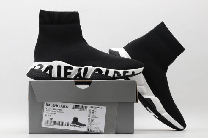 BLCG Speed Sneaker black-white 605972 W05GE 1015