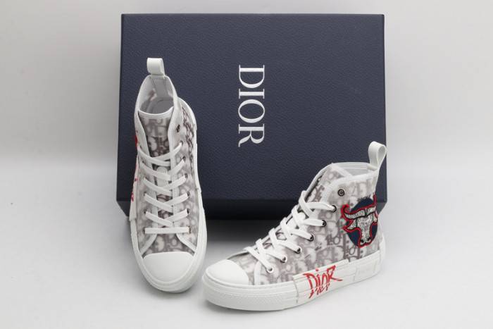 D10R B23 Oblique High Top Sneaker
