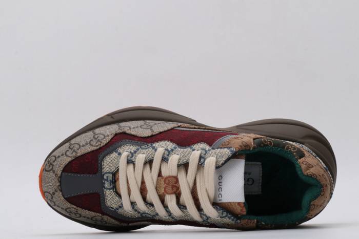 G*u*i rhyton vintage trainer sneaker 620185 99wg0 6060