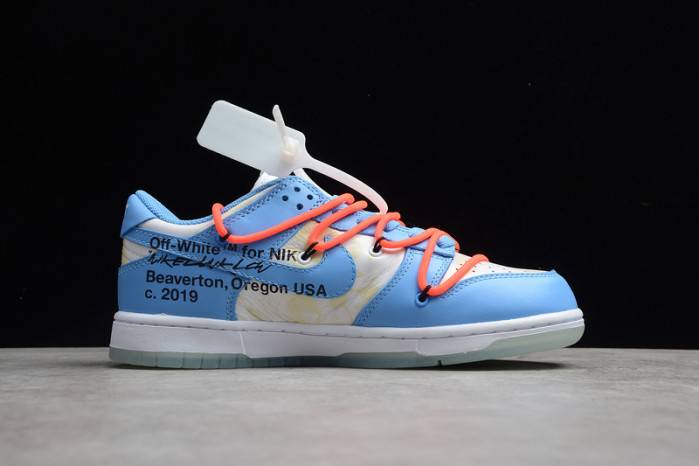 00F X NIKE DUNK LOW WHITE BLUE CT0856-403