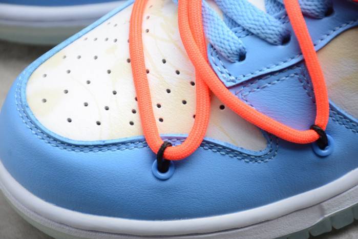 00F X NIKE DUNK LOW WHITE BLUE CT0856-403