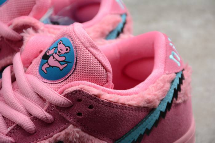 Grateful Dead Nike SB Dunk Low Pink Bear CJ5378-600