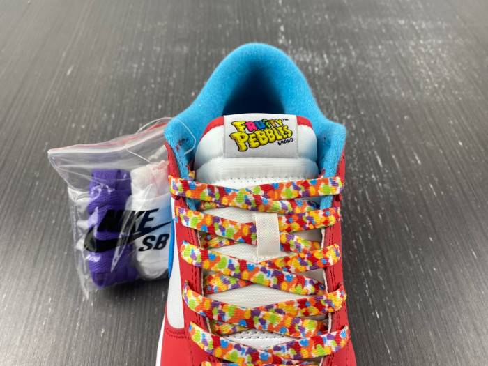 LeBron James x Nike Dunk Low Fruity Pebbles DH8009-600