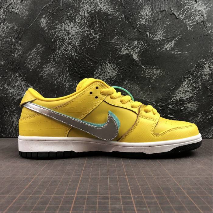 nike sb dunk low Di*m*nd s*pply co canary Di*m*nd (friends and family) bv1310-700