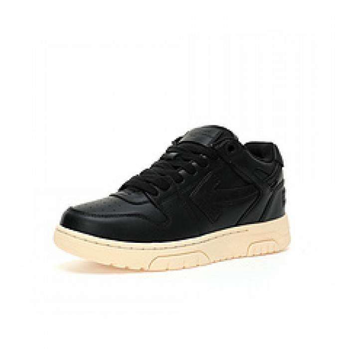 OFF-WHITE OOO Low Tops black